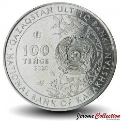 KAZAKHSTAN - PIECE de 100 Tenge - Peuplier Turanga - 2020
