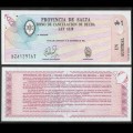 ARGENTINE - Provincia de SALTA - Billet de 1 Austral - 1987 – S2612e – JeromeCollection