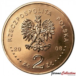 POLOGNE - PIECE de 2 ZLOTE - Exilés Sibériens - 2008