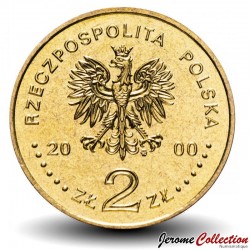 POLOGNE - PIECE de 2 ZLOTE - 20 ans de Solidarność - 2000