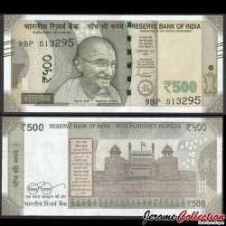 INDE - Billet de 500 Roupies - Lettre F - 2020 – P114eF – JeromeCollection