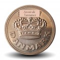 DANEMARK - PIECE de 50 øre - La couronne de Christian V - 2019 – Km866 – JeromeCollection