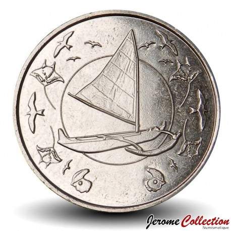 TERRITOIRES FRANÇAIS DU PACIFIQUE - PIECE de 10 Francs - Pirogue Traditionnelle - 2021 – N310907 – JeromeCollection