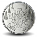 TERRITOIRES FRANÇAIS DU PACIFIQUE - PIECE de 5 Francs - Fleurs de tiaré et de frangipanier - 2021 – N310887 –