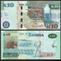 ZAMBIE - Billet de 10 Kwacha - Porc-épic - 2020 – P58c – JeromeCollection