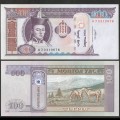 MONGOLIE - Billet de 100 Tögrög - Chevaux - 2008 – P65b – JeromeCollection