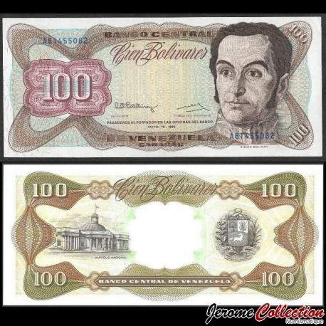 VENEZUELA - Billet de 100 Bolivares - Simón Bolívar - 12.05.1992 – P66d – JeromeCollection