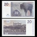 SLOVAQUIE - Billet de 20 Halierov - Bison - MG - 2021 – 0020 - Gabris – JeromeCollection