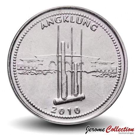 INDONESIE - PIECE de 1000 Rupiah -Instrument de musique - 2010 – Km70 – JeromeCollection