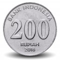 INDONESIE - PIECE de 200 Rupiah - Tjipto Mangoenkoesoemo - 2016 – Km72 – JeromeCollection
