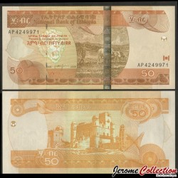 ETHIOPIE - Billet de 50 Birr - 2008
