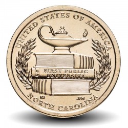 ETATS UNIS / USA - PIECE de 1 Dollar - Industrie et l’innovation - L'Université de Caroline du Nord - D - 2021 – Km754