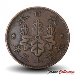 JAPON - PIECE de 1 Sen - Fleur de paulownia - 年二十正大 - 1923 – Y42 – JeromeCollection