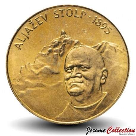 SLOVENIE - PIECE de 5 Tolarjev - Jakob Aljaž - 1995 – Km26 – JeromeCollection