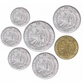 SAINT-MARIN - SET / LOT de 7 PIECES de 1 2 5 10 20 50 100 Lires - 1974 – Km30 31 32 33 34 35 36 – JeromeCollection