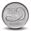 FIDJI - PIECE de 20 Cents - Dent polie de cachalot - 2009 – Km121 – JeromeCollection