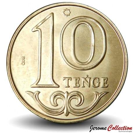 KAZAKHSTAN - PIECE de 10 Tenge (alphabet latin) - 2021 – Km461 – JeromeCollection