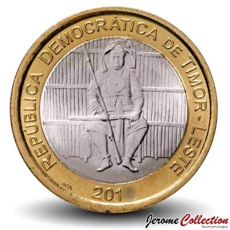 TIMOR ORIENTAL - PIECE de 100 Centavos - Boaventura de Manufahi - Bimétal - 2017 – Km7 – JeromeCollection