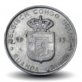 CONGO BELGE ET RUANDA-URUNDI - PIECE de 1 Franc - 1959 – Km4 – JeromeCollection