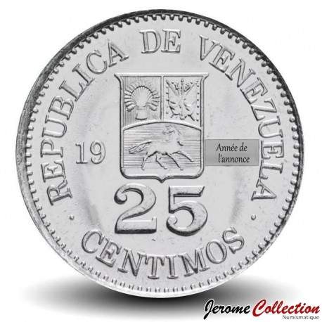VENEZUELA - PIECE de 25 Centimos - 1990 – Y50a – JeromeCollection