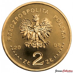 POLOGNE - PIECE de 2 ZLOTE - Insurrection de Wielkopolskie - 2008