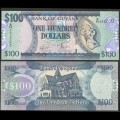 GUYANA - Billet de 100 Dollars - 2022 – P36e – JeromeCollection