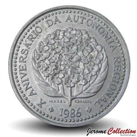 PORTUGAL - PIECE de 100 Escudos - Autonomie régionale des Açores - 1986 – Km45 – JeromeCollection