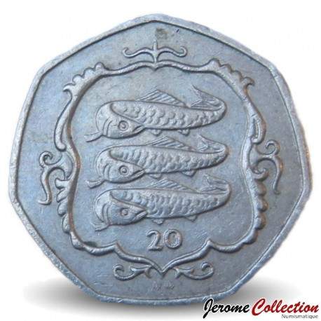 MAN (Ile de) - PIECE de 20 Pence - Harengs - 1987 – Km147 – JeromeCollection