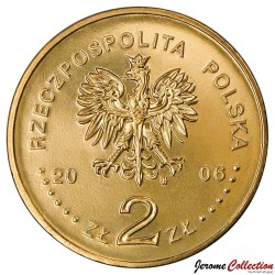 POLOGNE - PIECE de 2 ZLOTE - Villes de Pologne : Pszczyna - 2006