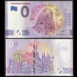 BILLET TOURISTIQUE - ZERO 0 EURO - FRANCE - AQUARIUM BIARRITZ - UEEU - 2021-6 – N376987 – JeromeCollection