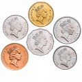 FIDJI - SET / LOT DE 6 PIECES de 2 5 10 20 50 Cents 1 Dollar - 1990/2006 – Km50a 51a 52a 53a 54a 73 – JeromeCollection