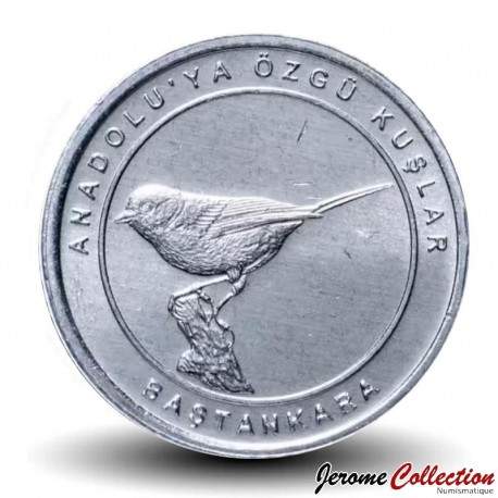 TURQUIE - PIECE de 1 Kuruş - Oiseaux d'Anatolie - Parus / Baştankara - 2020 – Km1468 – JeromeCollection