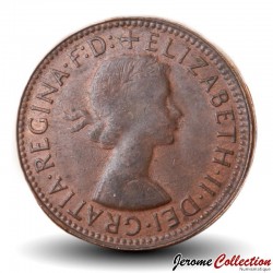 AUSTRALIE - PIECE de 1/2 Penny - Kangourou - 1963