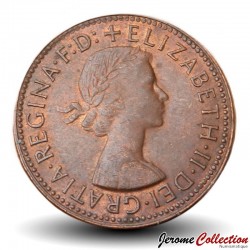 AUSTRALIE - PIECE de 1/2 Penny - Kangourou (Melbourne) - 1959