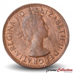 AUSTRALIE - PIECE de 1/2 Penny - Kangourou - 1960