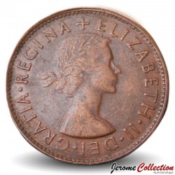 AUSTRALIE - PIECE de 1/2 Penny - Kangourou - 1954