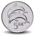 ISLANDE - PIECE de 5 Kronur - Dauphins - 2008 – Km28a – JeromeCollection