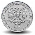 POLOGNE - PIECE de 20 ZLOTE - Marceli Nowotko - 1976