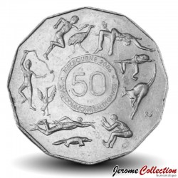 AUSTRALIE - PIECE de 50 Cents - XVIIIe jeux du Commonwealth - 2005