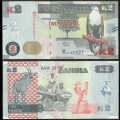 ZAMBIE - Billet de 2 Kwacha - Antilope rouanne - 2020 – P56c – JeromeCollection
