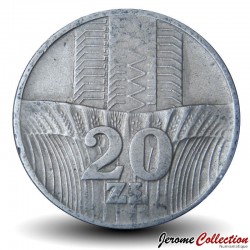 POLOGNE - PIECE de 20 ZLOTE - 1974 – Y67 – JeromeCollection