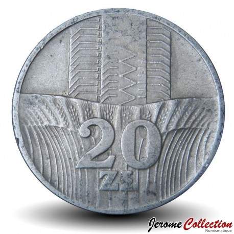 POLOGNE - PIECE de 20 ZLOTE - 1974 – Y67 – JeromeCollection