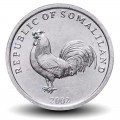 SOMALILAND - PIECE de 20 Shillings - Coq - 2002 – Km5 – JeromeCollection