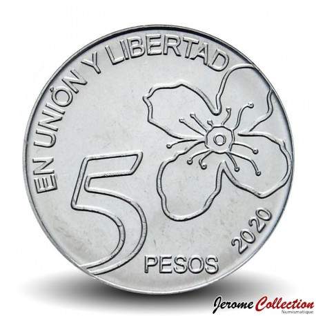 ARGENTINE - PIECE de 5 Pesos - Arbre Palo Borracho - 2020 – Km187 – JeromeCollection