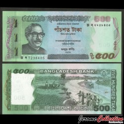 BANGLADESH - Billet de 500 Taka - Assemblée nationale - 2021 – P58k – JeromeCollection