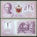 EMPIRE ROMAIN - Billet de 1 Sesterce - Marcus Tulius Cicéron - 2018 – 0001 – JeromeCollection