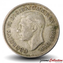 AUSTRALIE - PIECE de 1 Shilling (Argent) - George VI - Tête de bélier - 1952