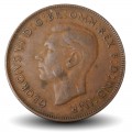 AUSTRALIE - PIECE de 1 Penny - George VI / Kangourou - (Melbourne) - 1948 – Km43 – JeromeCollection