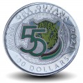 GUYANA - PIECE de 100 Dollars - 55e anniversaire de l'Indépendance - 2021 – Km64 – JeromeCollection