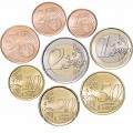 ESPAGNE - SET / LOT de 8 PIECES de 1 2 5 10 20 50 Centimes - 1 2 Euros - 2022 – Km1144 1145 1146 1147 1148 1149 1327